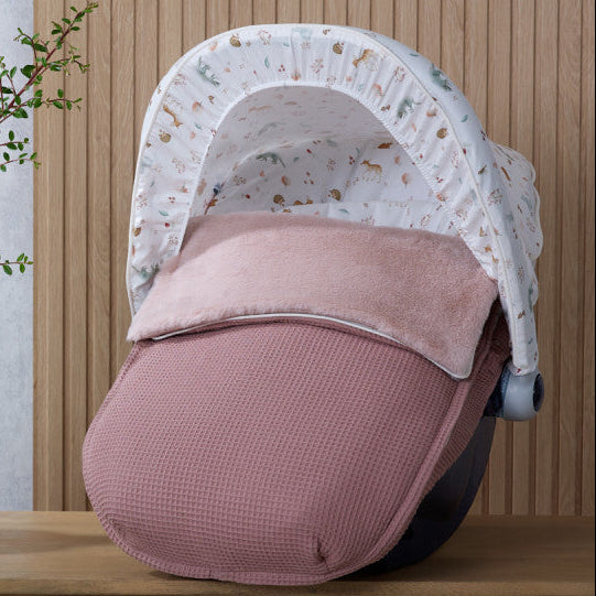 Bezug Babyschale Gruppe 0 (ua. Maxi Cosi) Bambi Camel